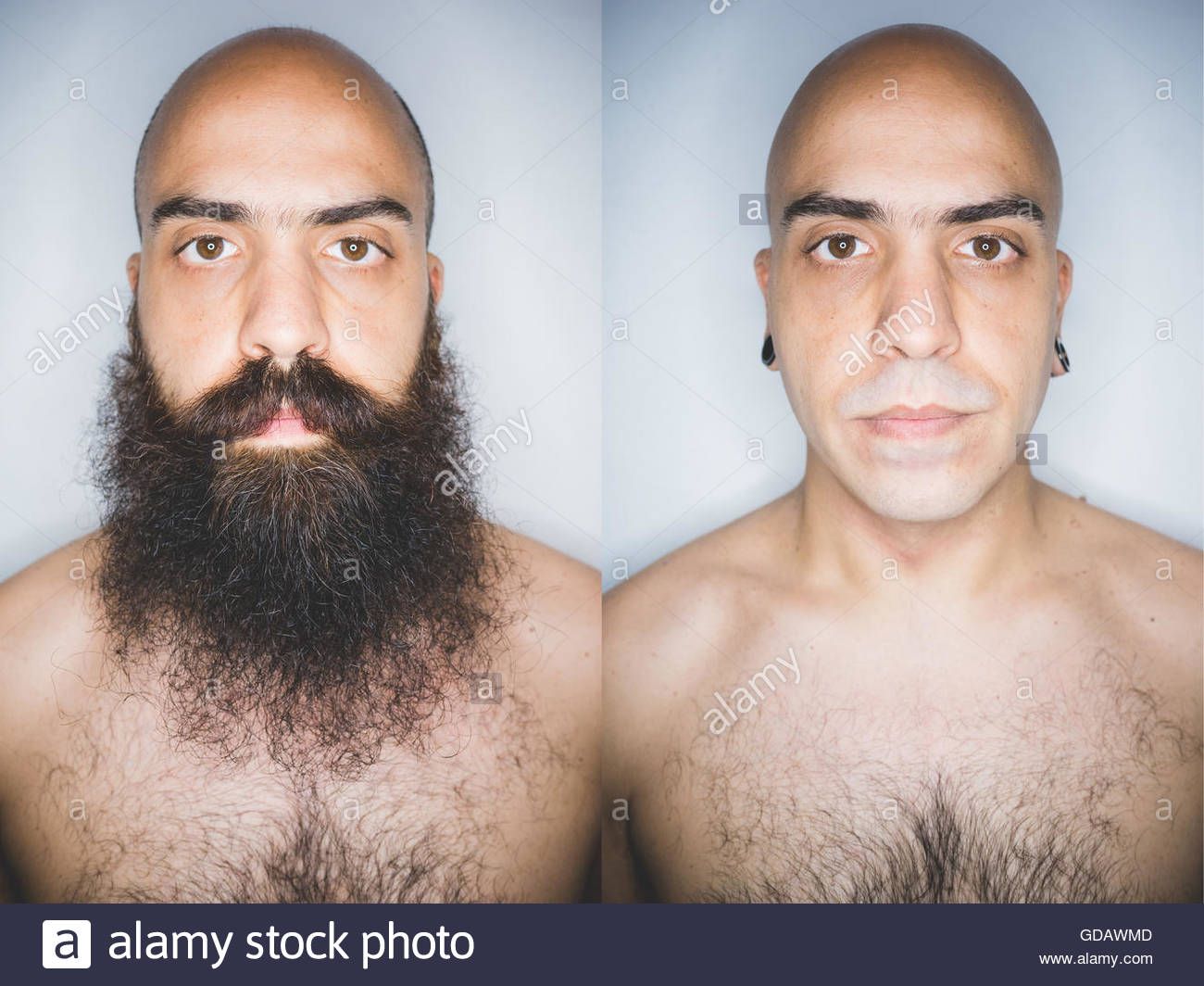 best of Shaved Before after