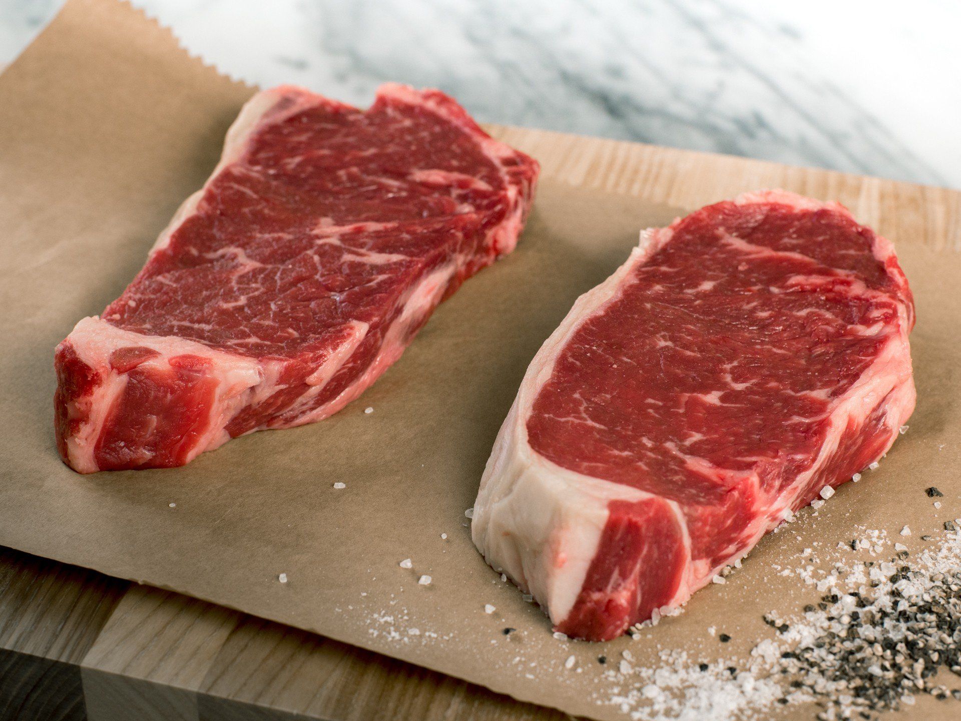 Cuts of beef origin new york strip