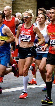 best of London peeing ratcliff Paula marathon