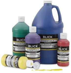 The E. reccomend Dick blick paints