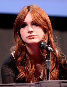 Redhead movie actress