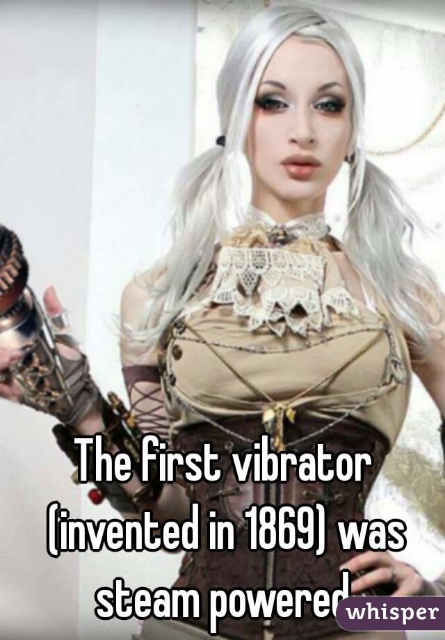 Who invented the first vibrator