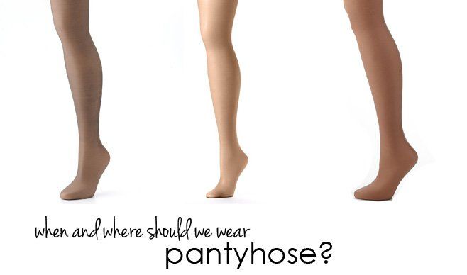 How do i put on pantyhose
