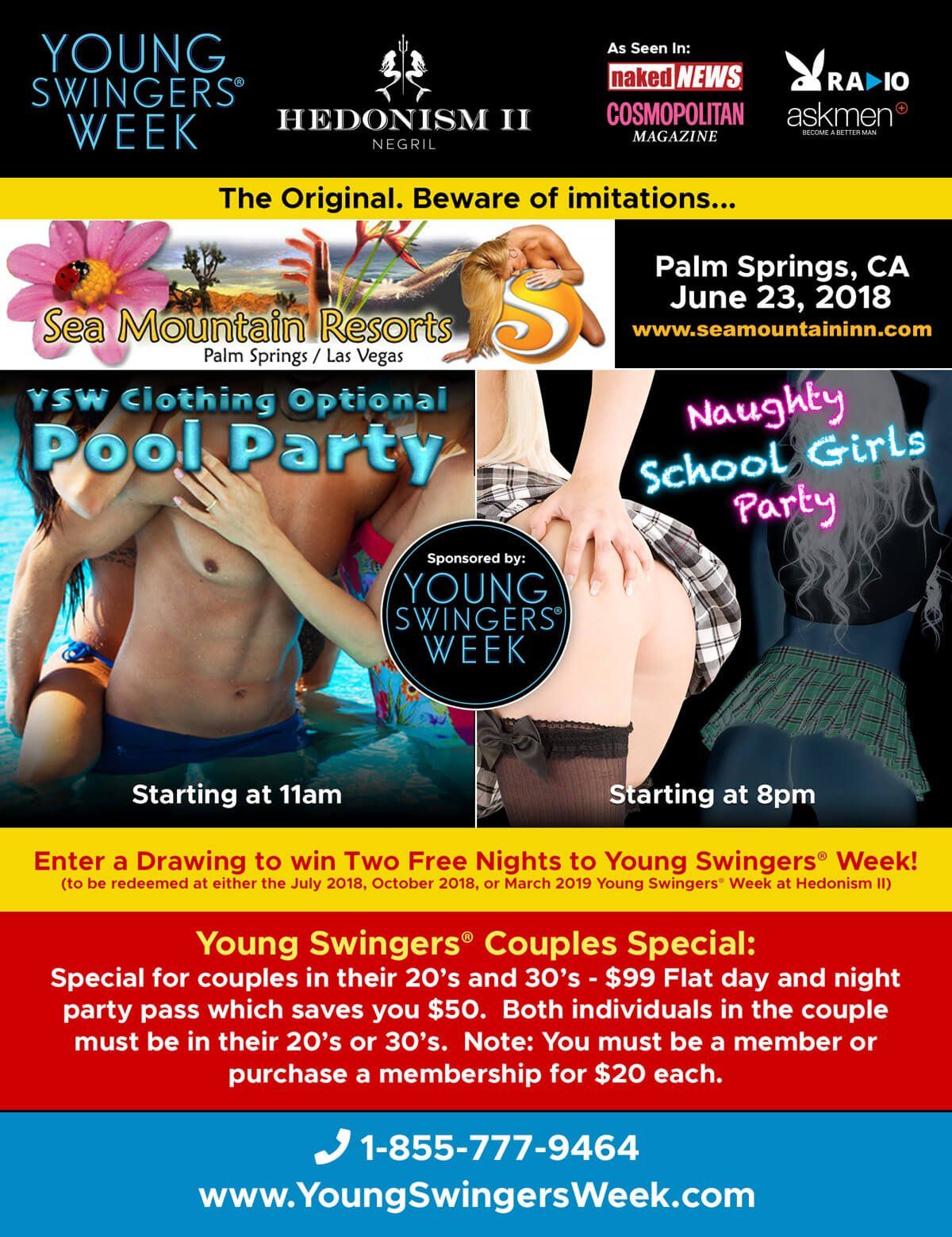 palm springs swinger party