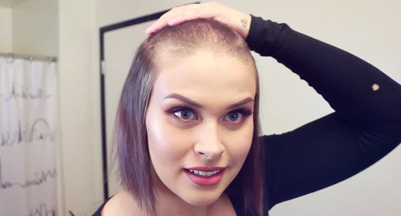 Judge reccomend From head picture shaved woman