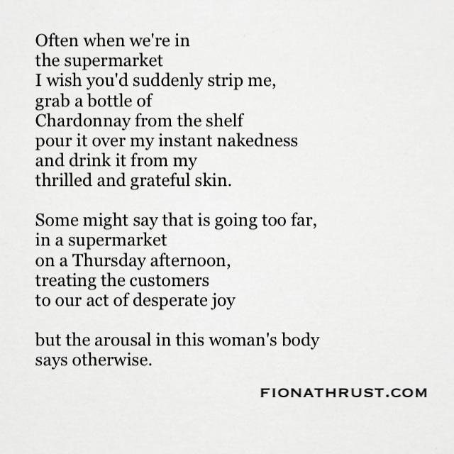 Poetry about oral sex