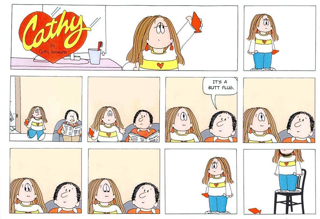 best of Comic strip finale Cathy