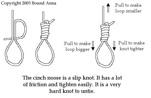 Anna self bondage Anna