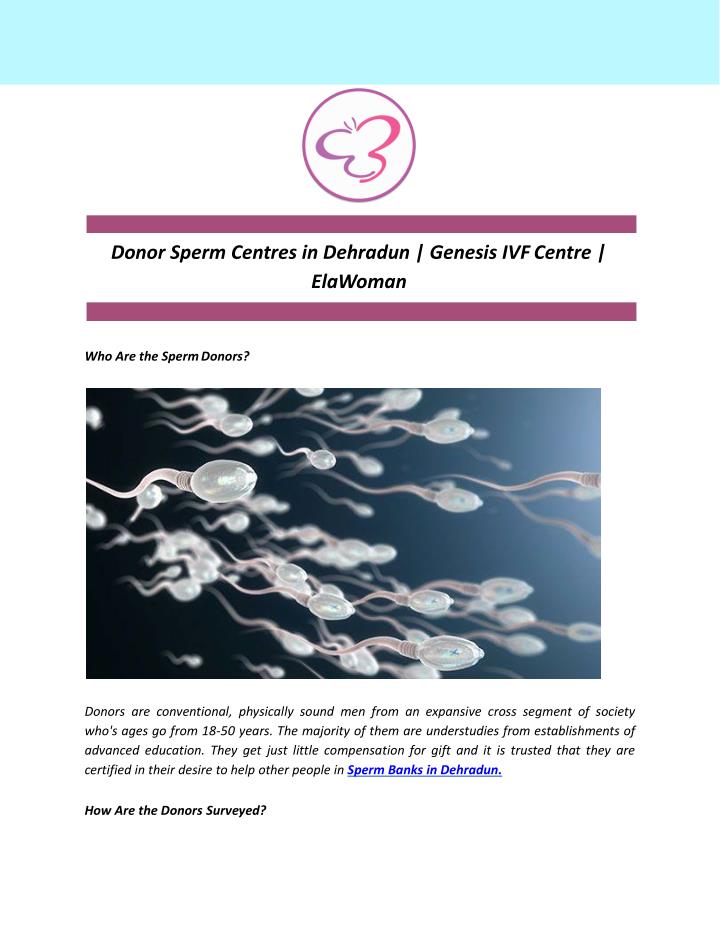 Box K. reccomend Genesis fertility centre donor sperm