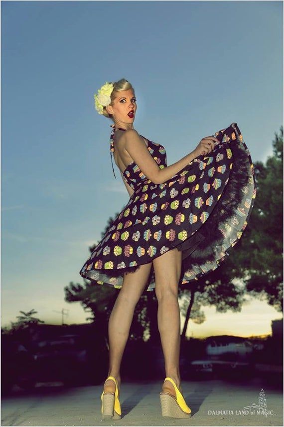 Pin up girl style dresses