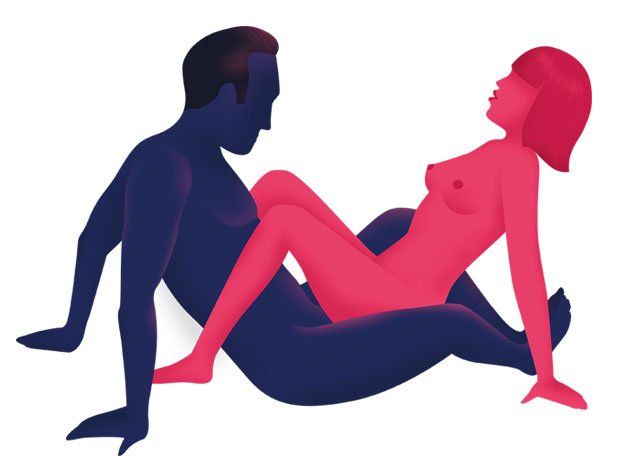 Triangle sex position