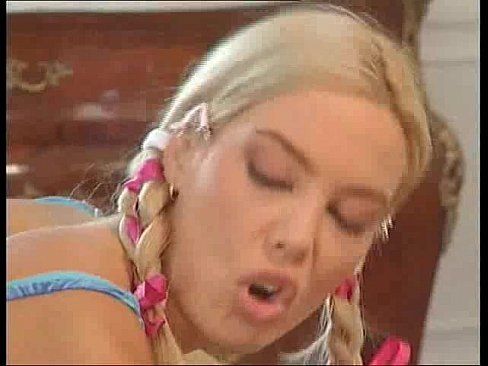 Tetra reccomend Blonde with pigtails gets facial gangbang
