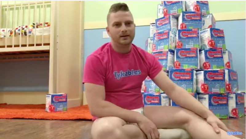 Poppins reccomend Adult baby diaper fetish video