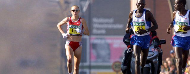 Paula ratcliff london marathon peeing