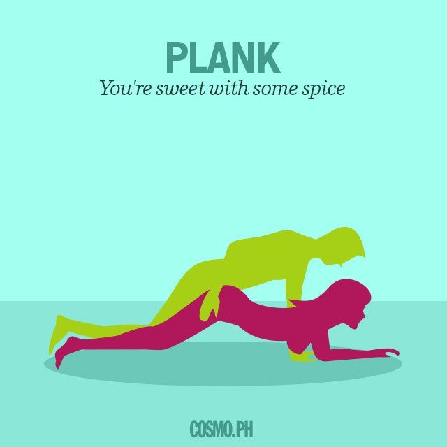 Plank position sex