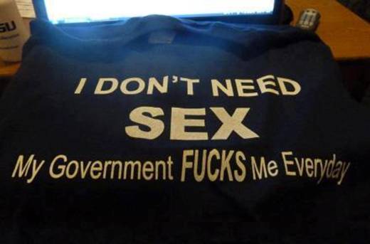 Fuck my goverment