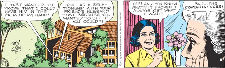 Cathy comic strip finale