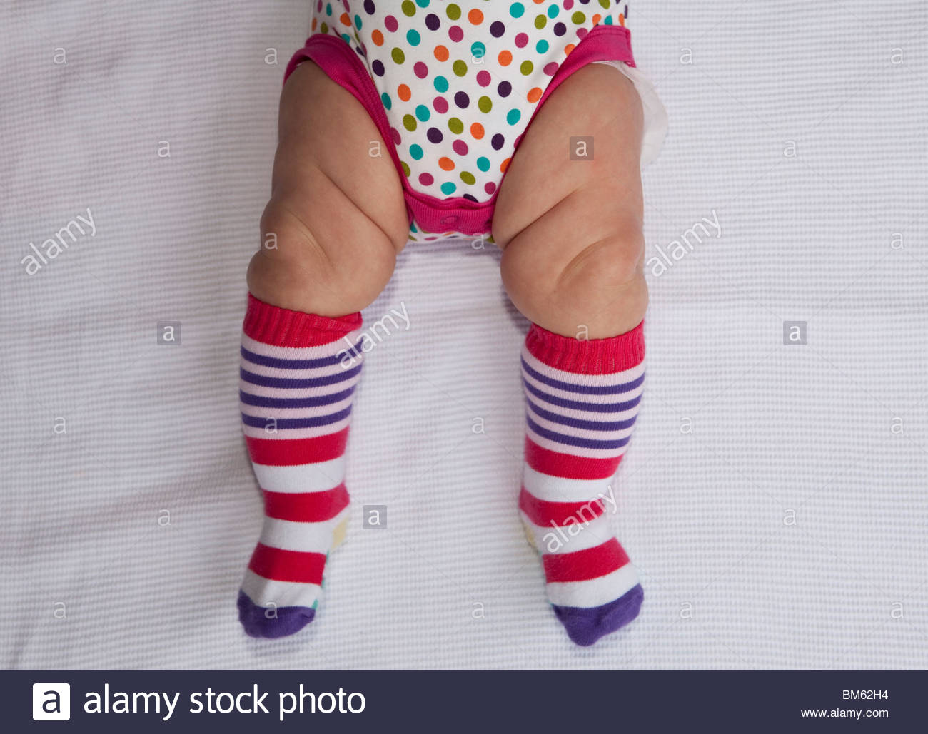 Chubby baby legs