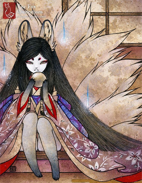 best of Kitsune Asian women mythology fox