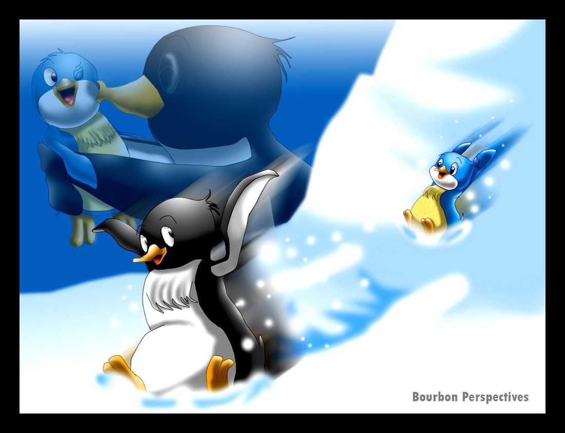 Spank the penguine