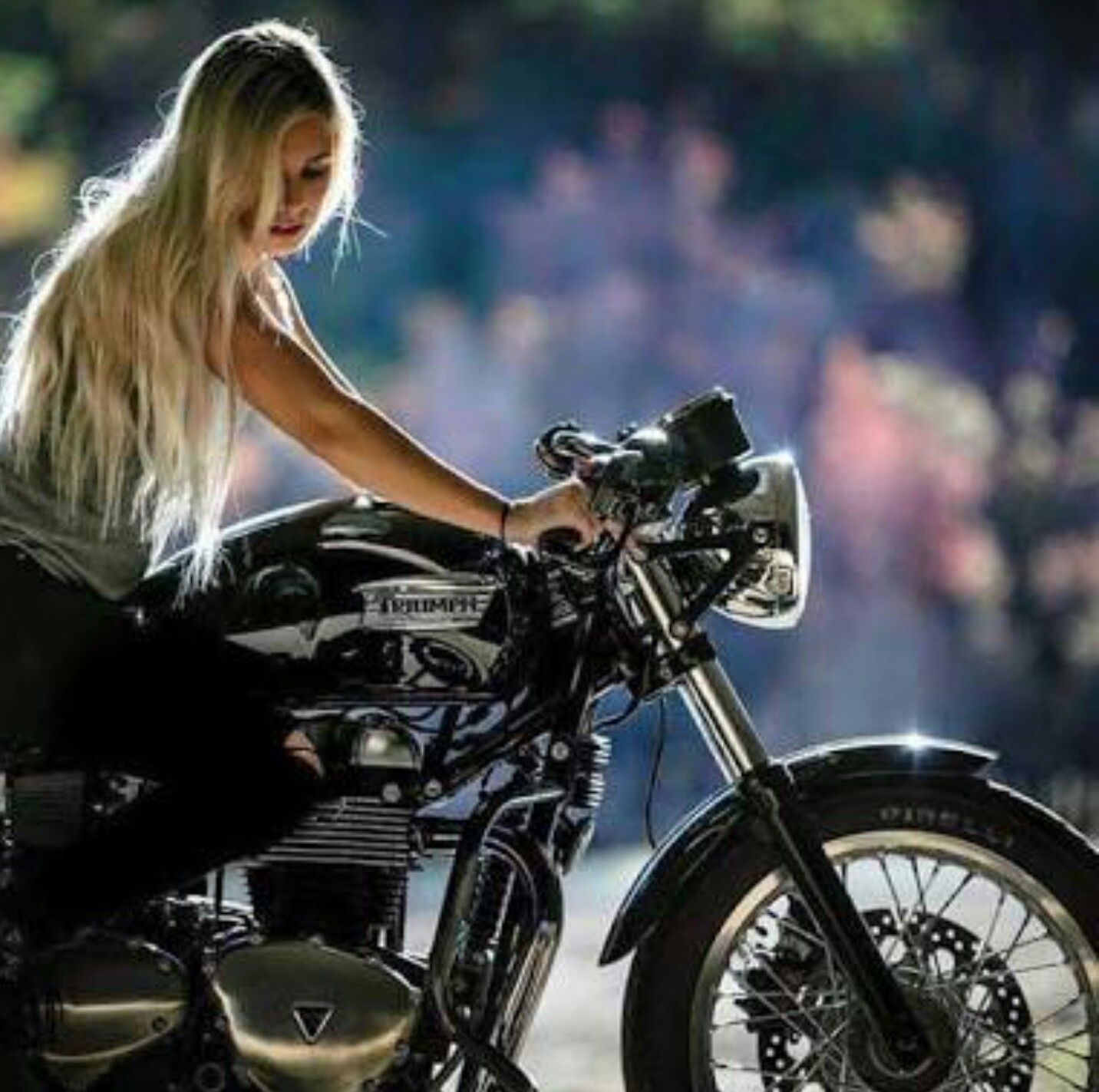 ATV reccomend Mature blond biker