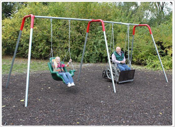 Sphinx reccomend Handicapped swings for disabled adults