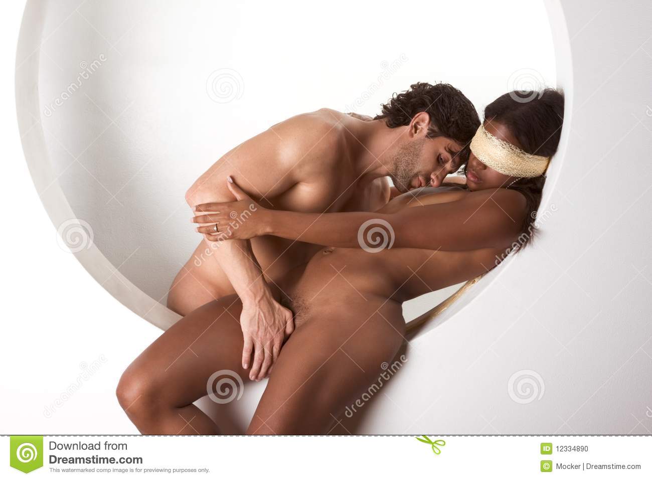 best of Woman and nudist Interracial man