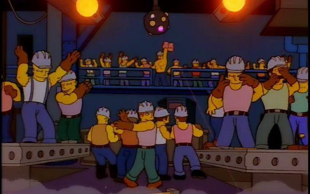 Gay steel mill from the simpsons  picture