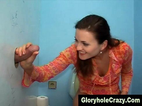 Glory hole blow job video