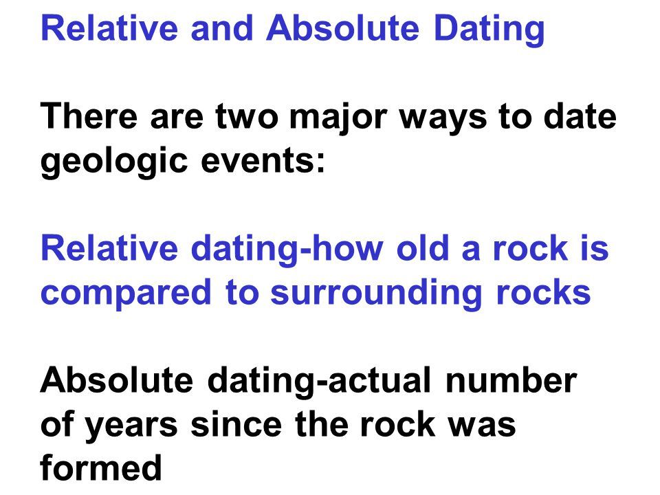 Difference Of Relative Dating And Absolute Dating Porn FuckBook 2018