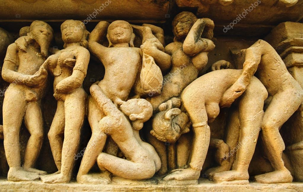 Erotic carving on temples