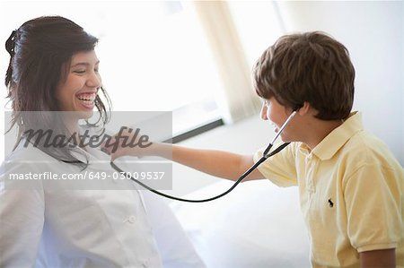 Cannon reccomend Listening to adult female heart beat with stethoscope