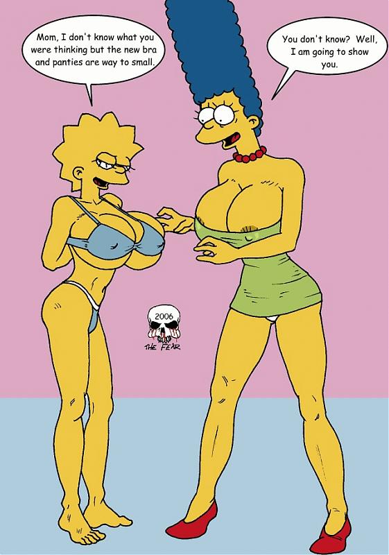 Oldie reccomend Marge simpson hentai the fear