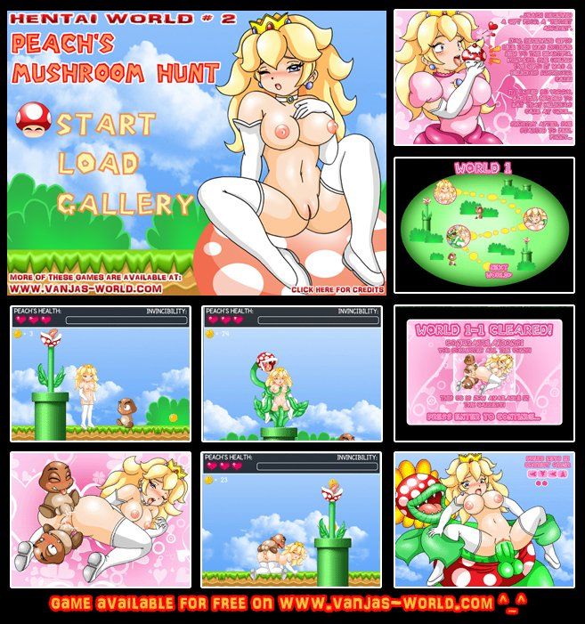 Peach sex game