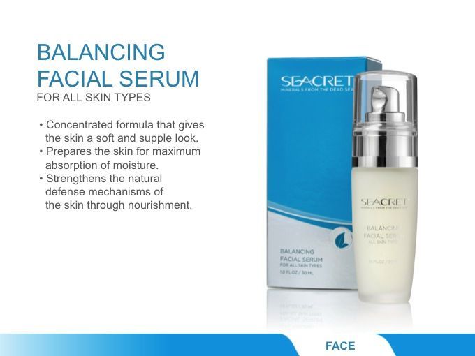 Seacret facial serum