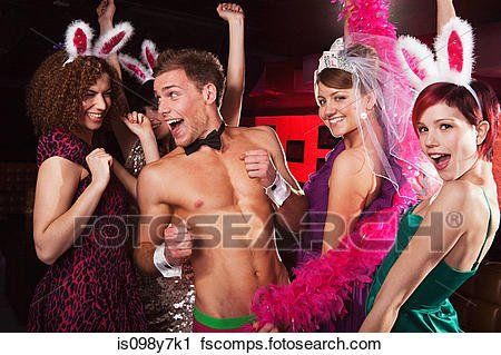 True S. reccomend Women hen party male stripper