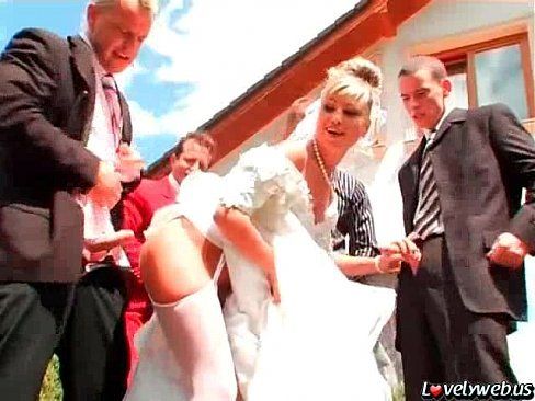 HTML reccomend Young bride gang bang during wedding